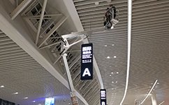 Palazzani(帕拉沙尼）19m蜘蛛式升降車順利交付青島膠東國際機(jī)場